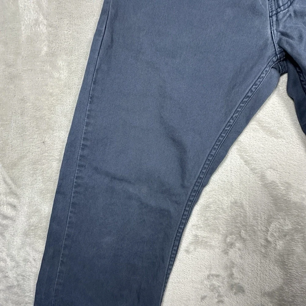 Levis 514 Jeans Mens 29x30 White Tab Straight Leg Blue Denim Pants